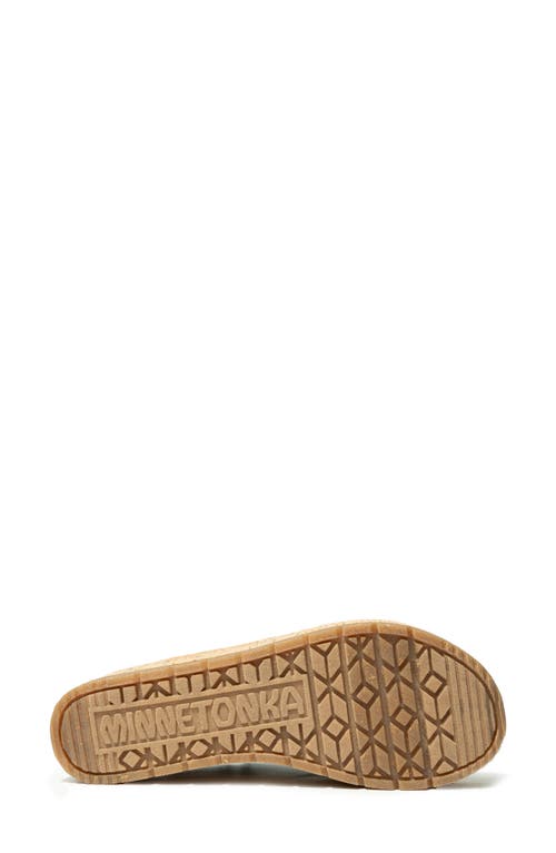 Minnetonka Posey Wedge Sandal In Fiesta Stripe