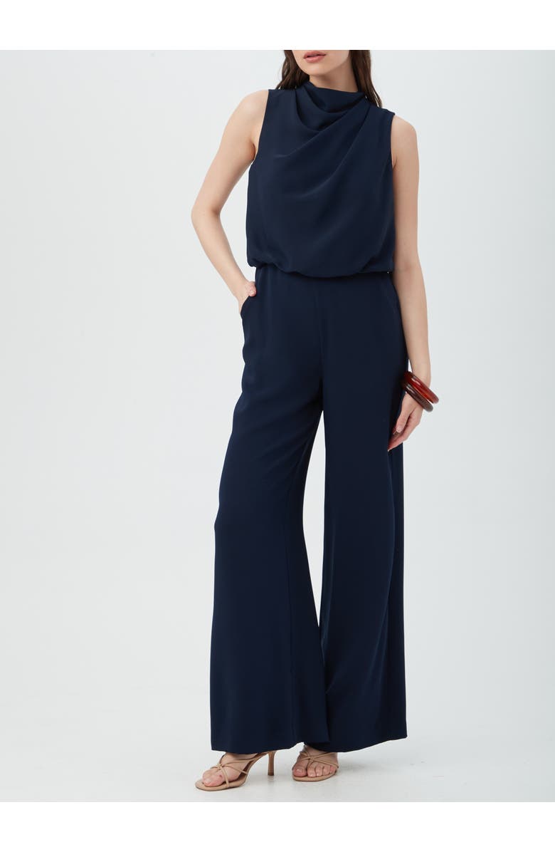Trina Turk Bleecker Jumpsuit, Main, color, Indigo