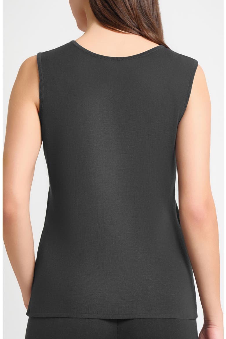 Scoop Neck Sweater Tank, Alternate, color, GRANITE