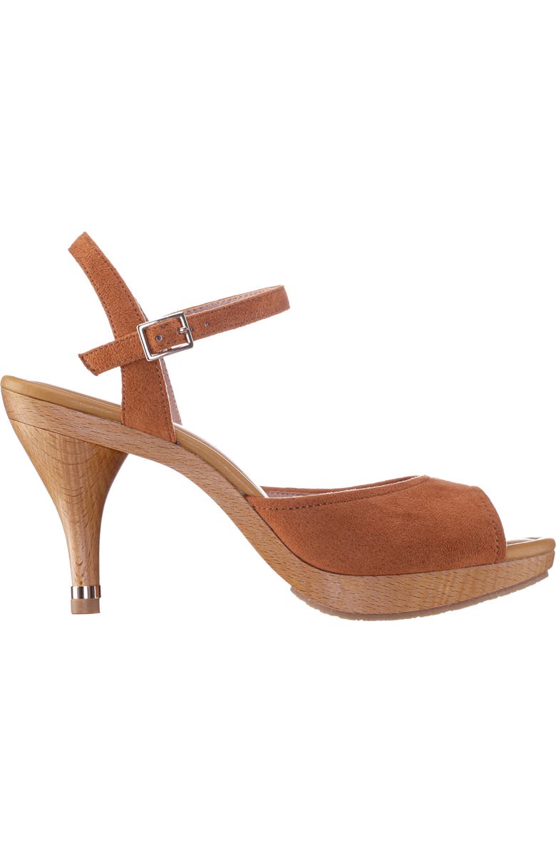 Nina Rock Sandal, Alternate, color, Honey