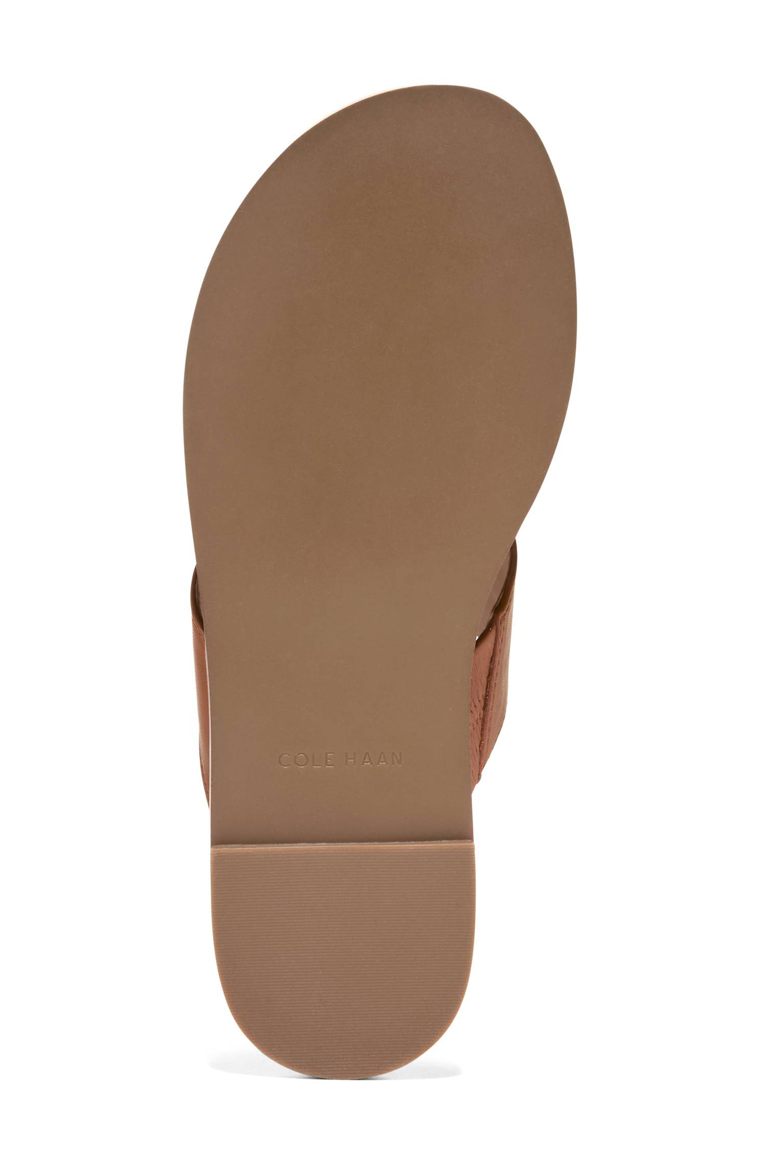 Flynn Thong Sandal, Alternate, color, CH BRITISH TAN LEATHER