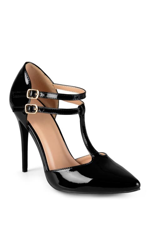 Patent T-Strap Pump - Wide Width Available (Women)