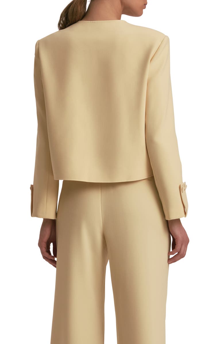 Favorite Daughter The Aurora Collarless Jacket, Alternate, color, Blondie