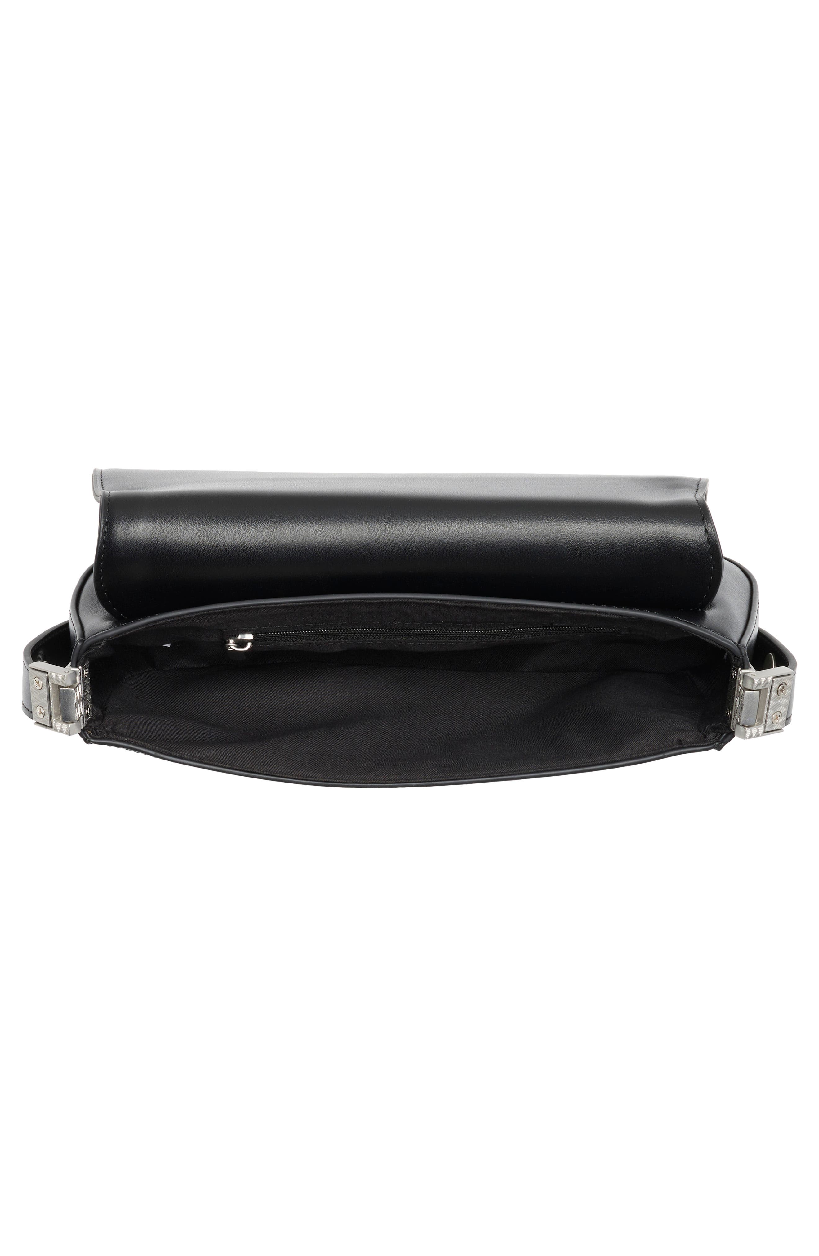 Collection XIIX Curved Shoulder Bag, Alternate, color, Black