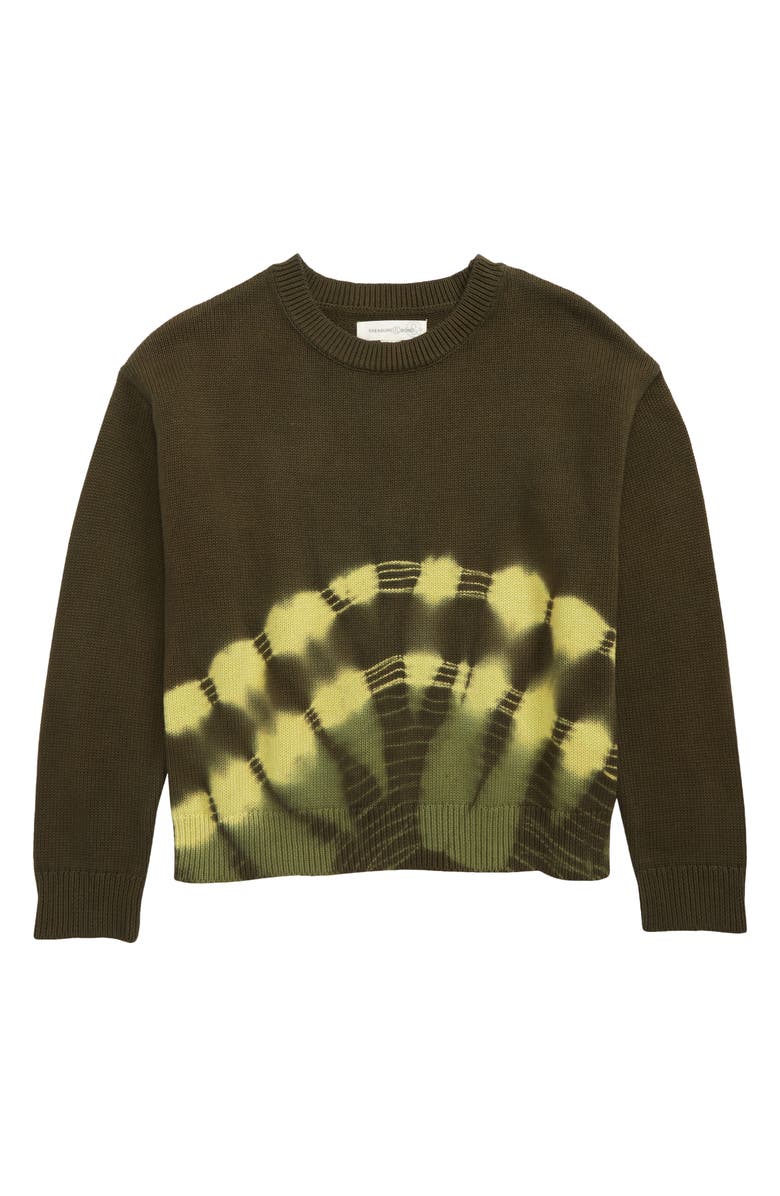 Treasure & Bond Kids' Tie Dye Sweater, Main, color, 