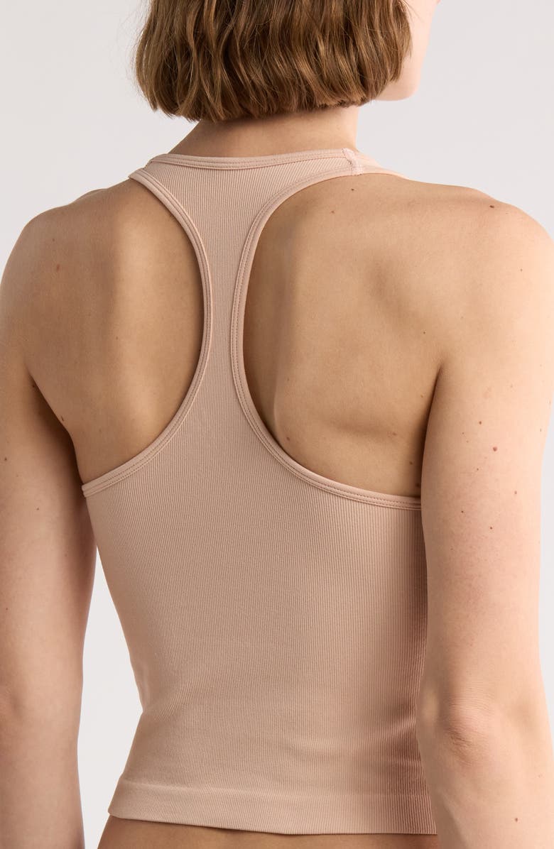 Free People Hayley Racerback Brami Crop Top, Alternate, color, Light Sand