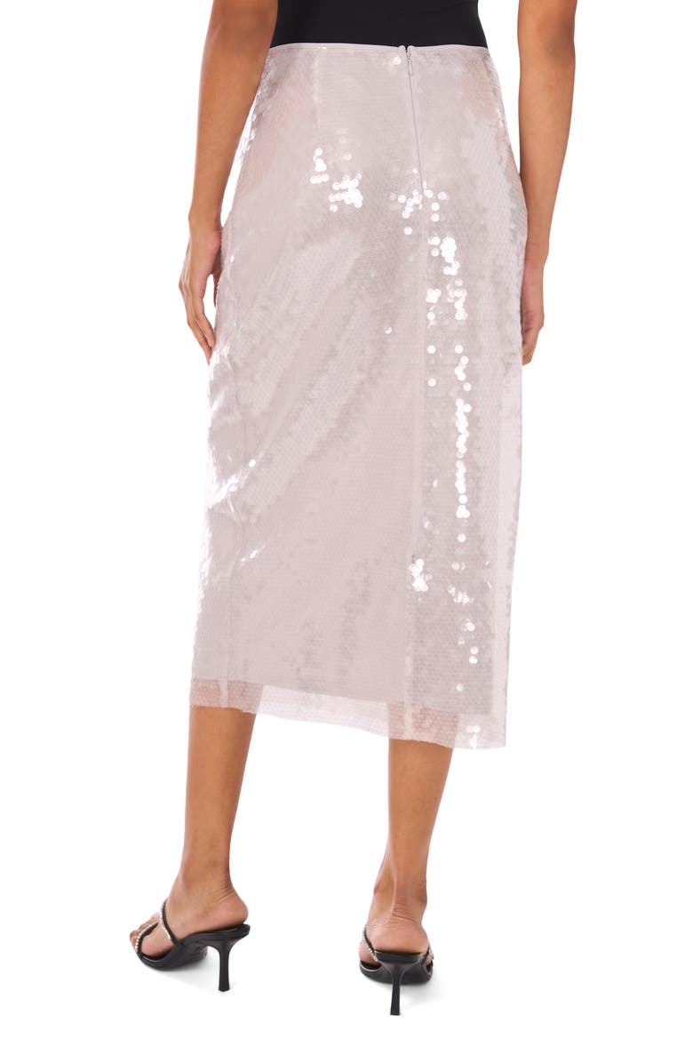 1.STATE Sequin Column Midi Skirt, Alternate, color, Silver Mist