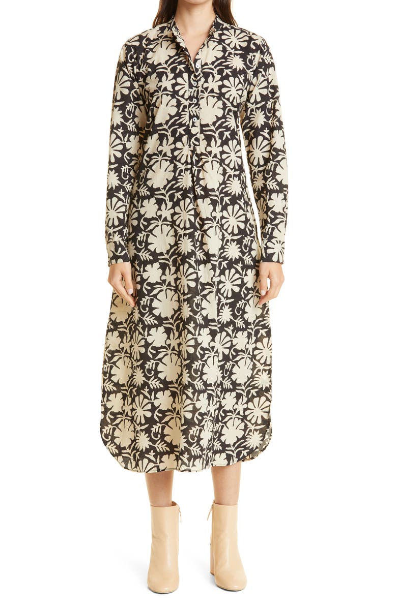 MILLE Sadie Long Sleeve Caftan, Main, color, 