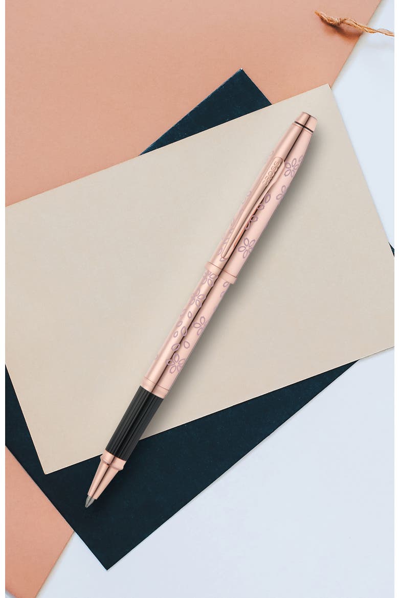 Century II Rollerball Pen, Alternate, color, Rose Gold