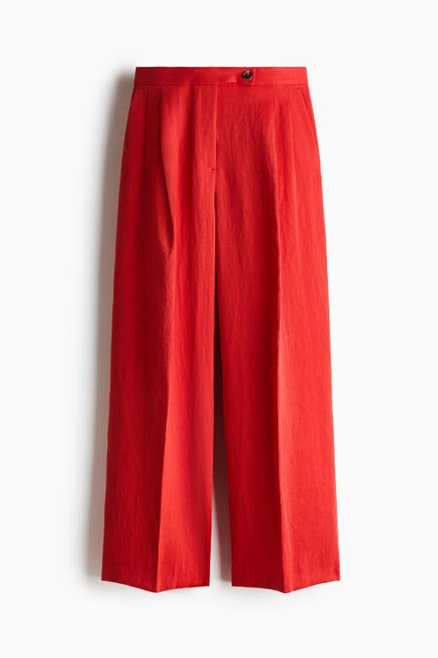 Wide Tailored Trousers