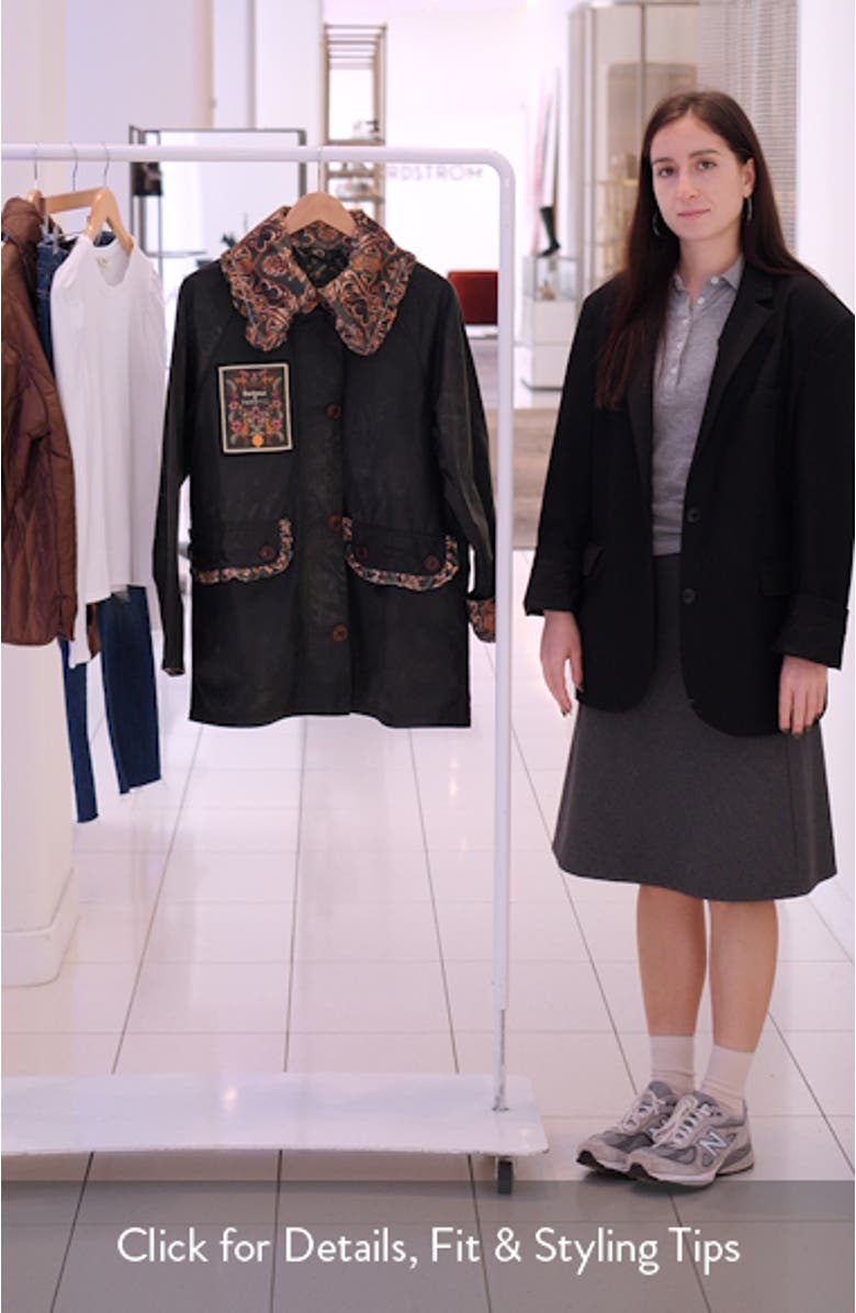 x FARM Rio Maria-Clara Waxed Jacket, sales video thumbnail