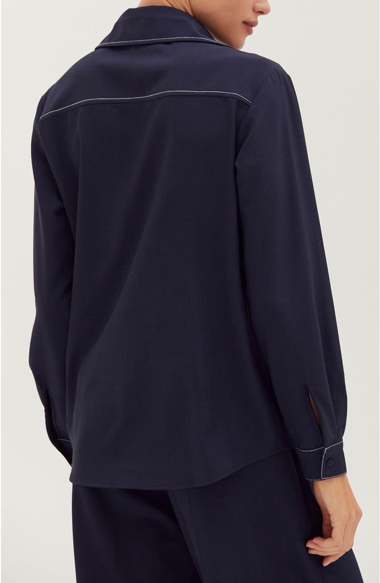 CRESCENT Contrast Stitch Utility Shirt, Alternate, color,