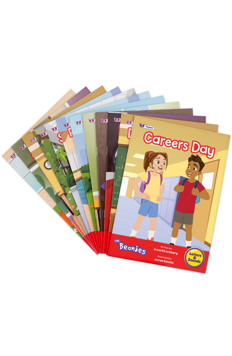 Junior Learning The Beanies Diversity Phase 6, 12 Book Set, Alternate, color, Multicolored