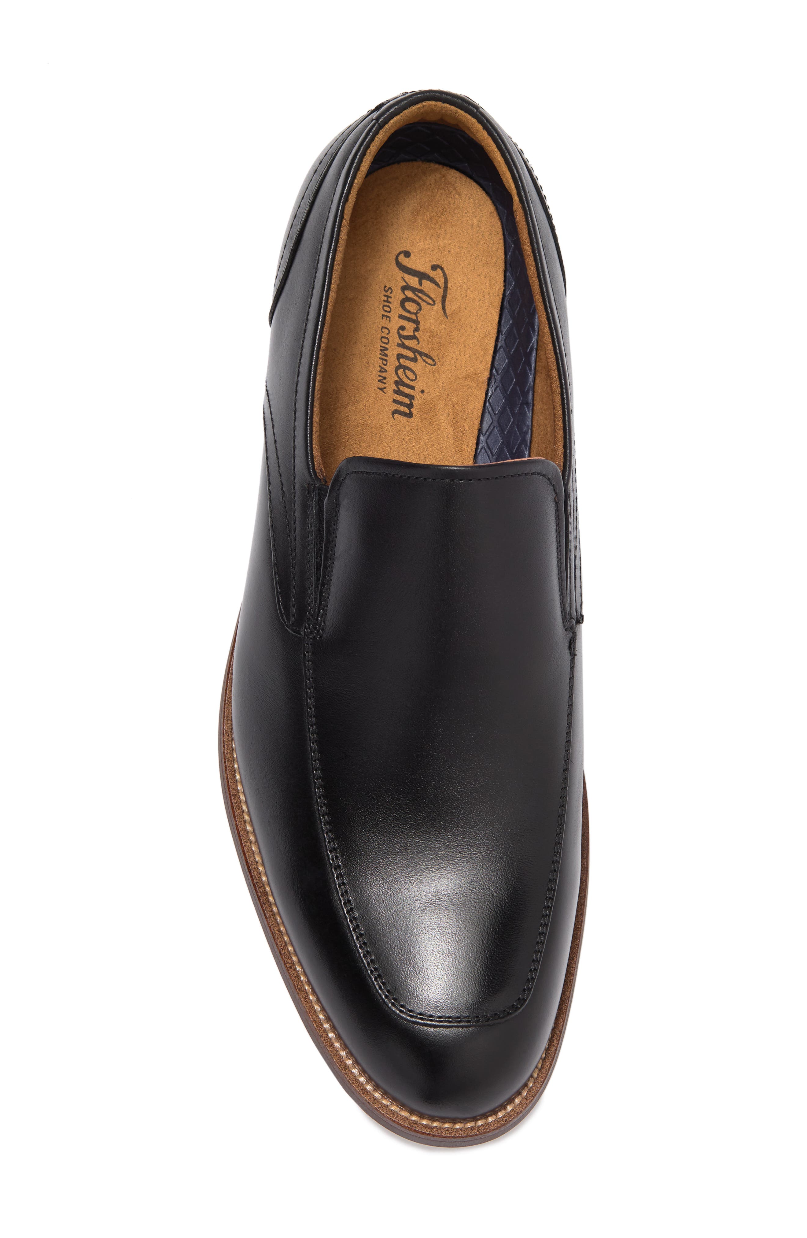 Florsheim Ruvo Moc Toe Dress Shoe, Alternate, color, Black