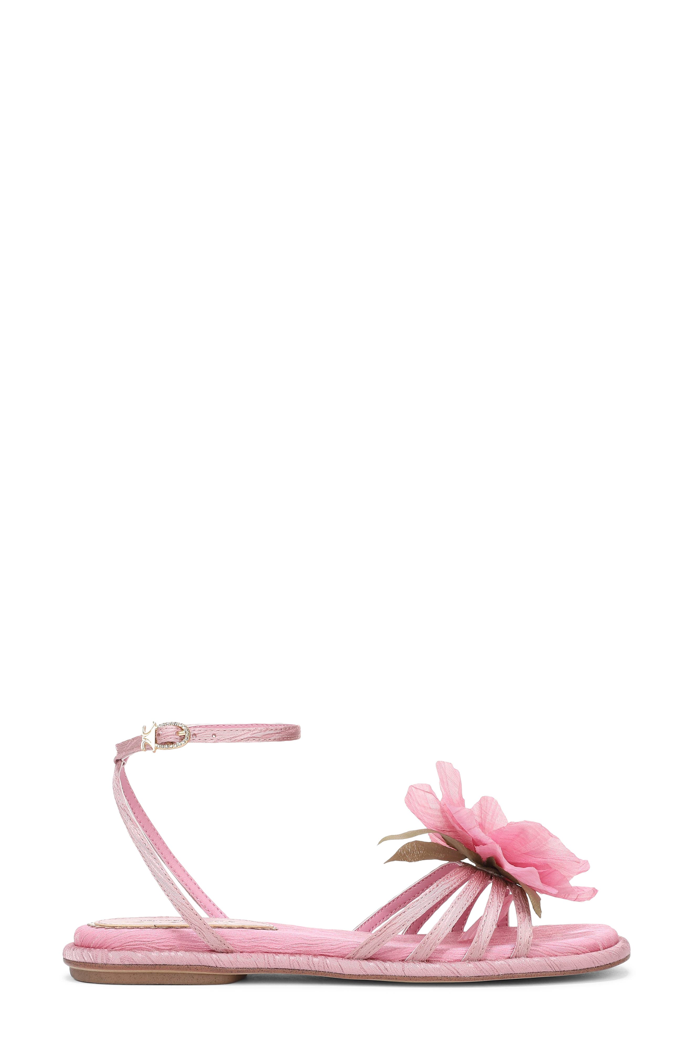 Circus NY by Sam Edelman Olana Flower Sandal, Alternate, color, Rosette Blush/ Pink Prism