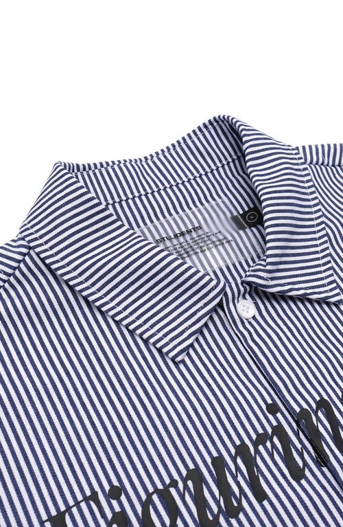 Students Reymon Stripe Short Sleeve Button-up Shirt