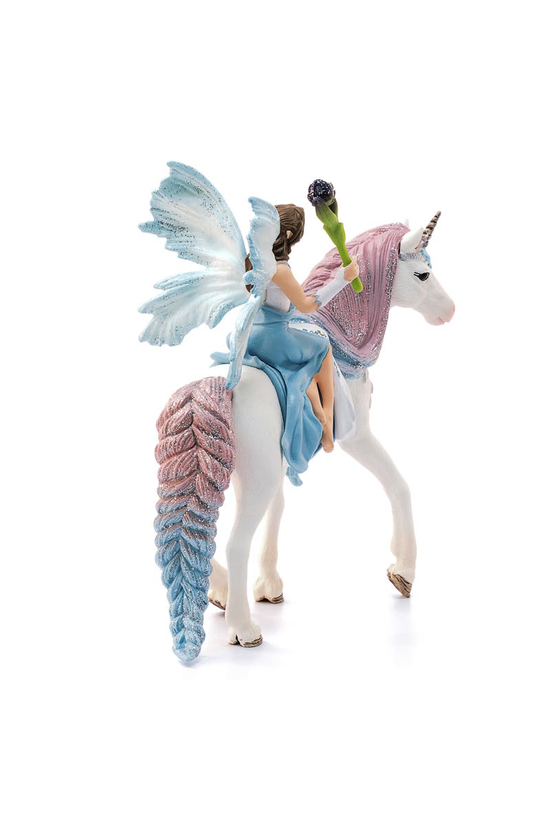 Schleich Bayala Fairy Eyela With Princess Unicorn 3 Piece Playset, Alternate, color, Multicolored