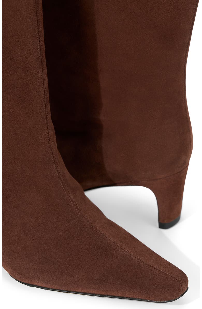STAUD Wally Mid Calf Boot, Alternate, color, Mahogany