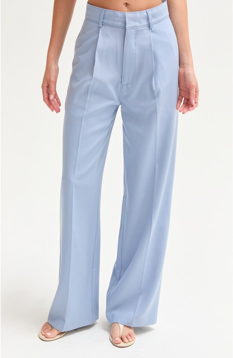 CRESCENT Wide Leg Trousers, Main, color, Blue
