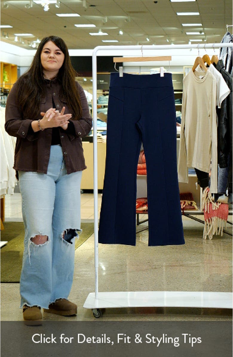 Scuba Knit Bootcut Pants, sales video thumbnail