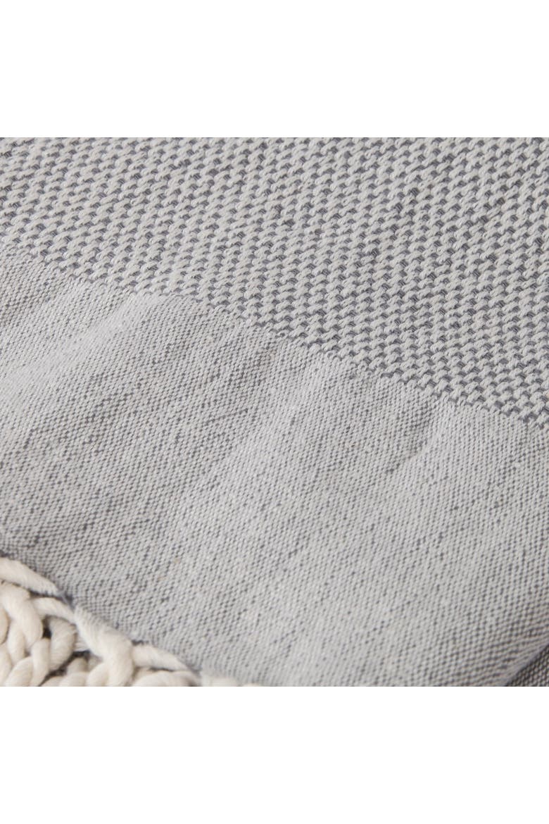 Whisper Weight Natural Turkish Towel, Alternate, color, Black