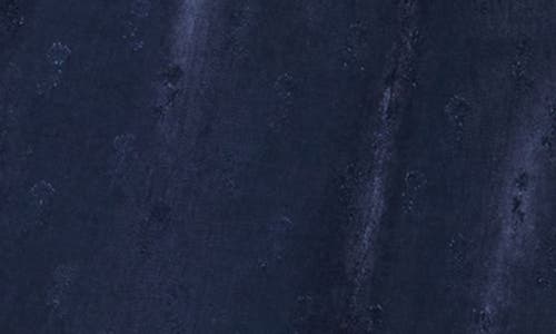 1.state Long Sleeve Tie Front Jacquard Top In Indigo Night