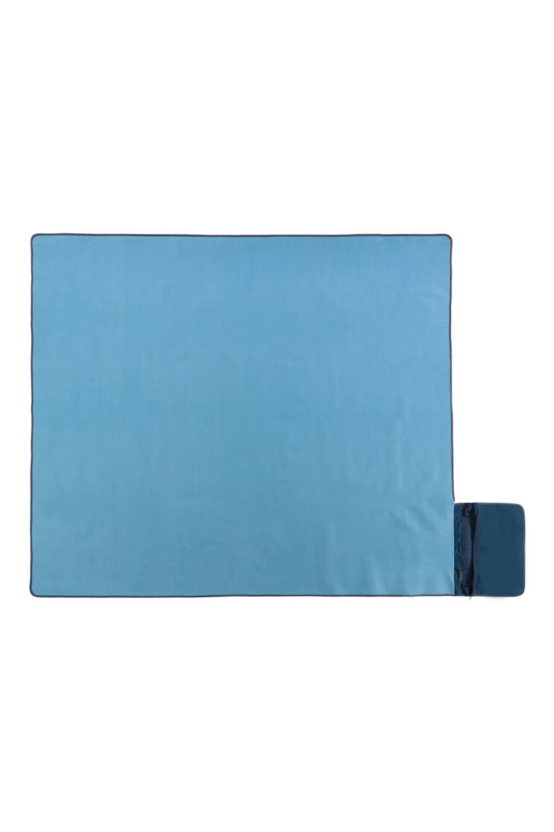 X-Large Outdoor Picnic Blanket Tote Bag, Alternate, color, BLUE