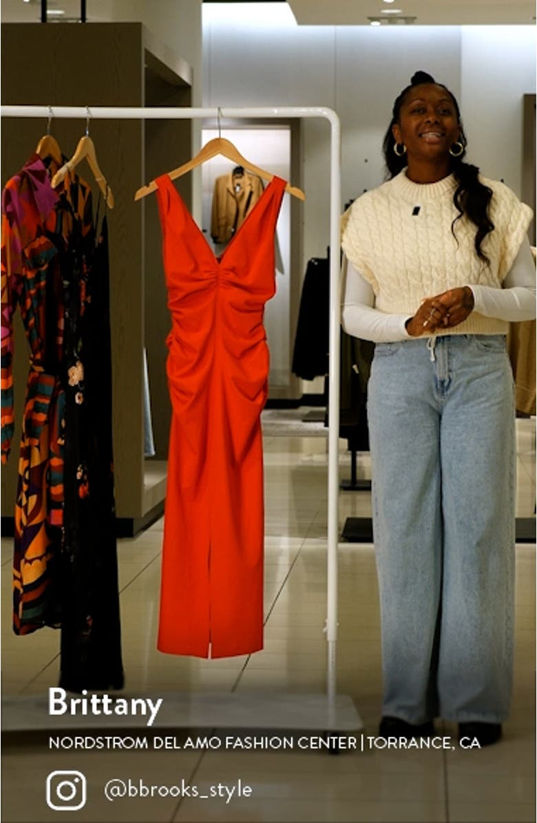 Leonna Ruched Dress, sales video thumbnail