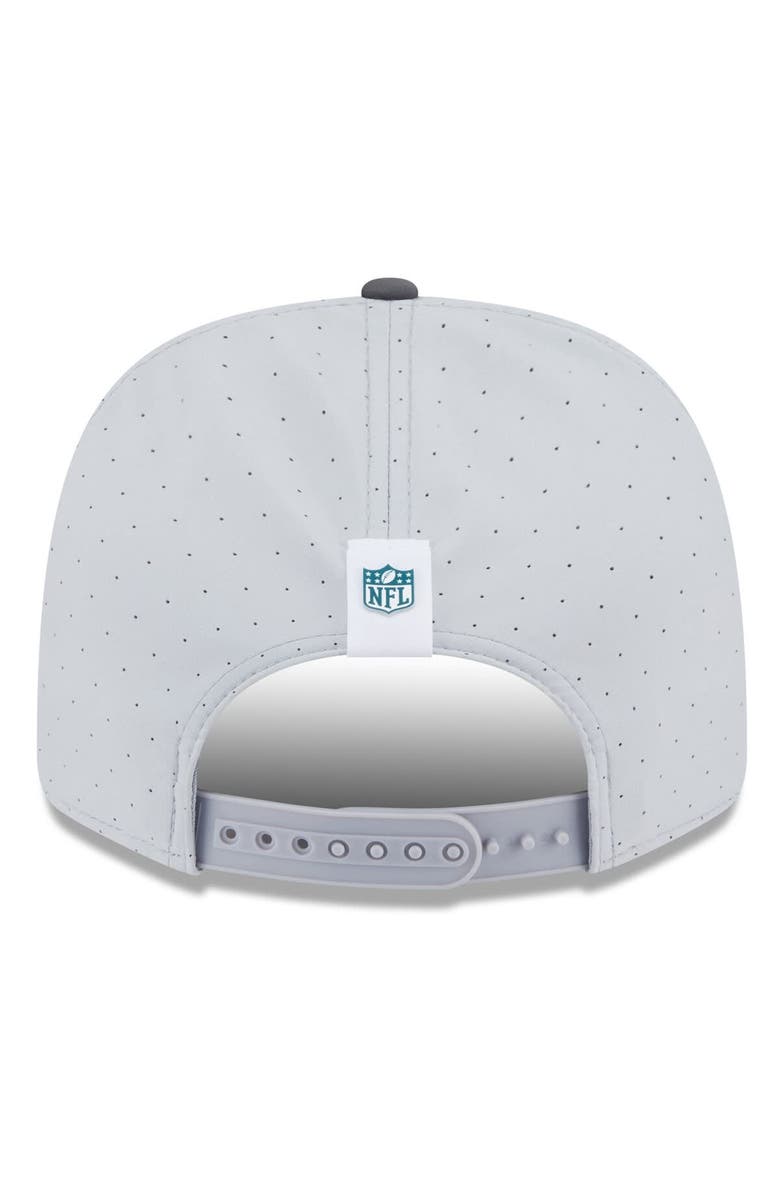 New Era Men's New Era Gray/Graphite Philadelphia Eagles 2025 NFL Training Camp 9SEVENTY Adjustable Hat, Alternate, color, Gray