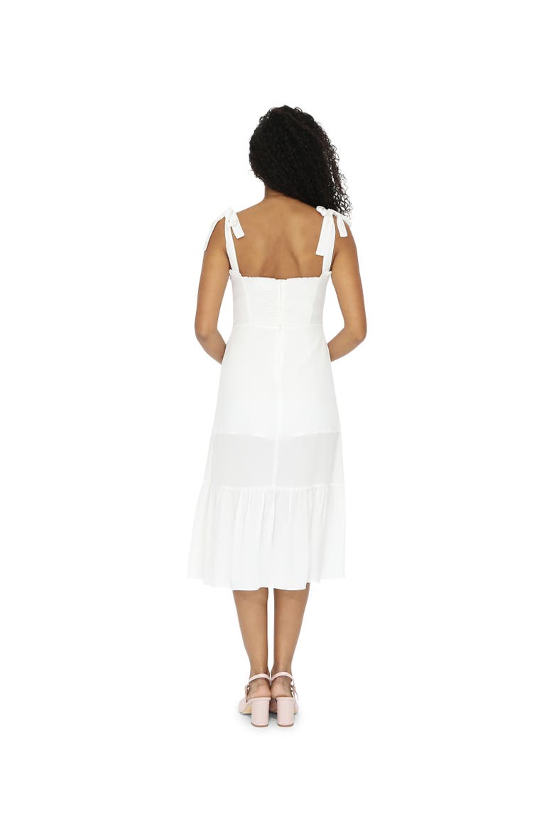 Summer Storm Midi Dress, Alternate, color, White
