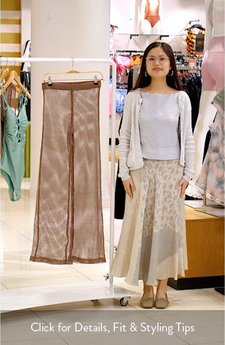 Atalaya Mesh Wide Leg Cover-Up Pants, sales video thumbnail