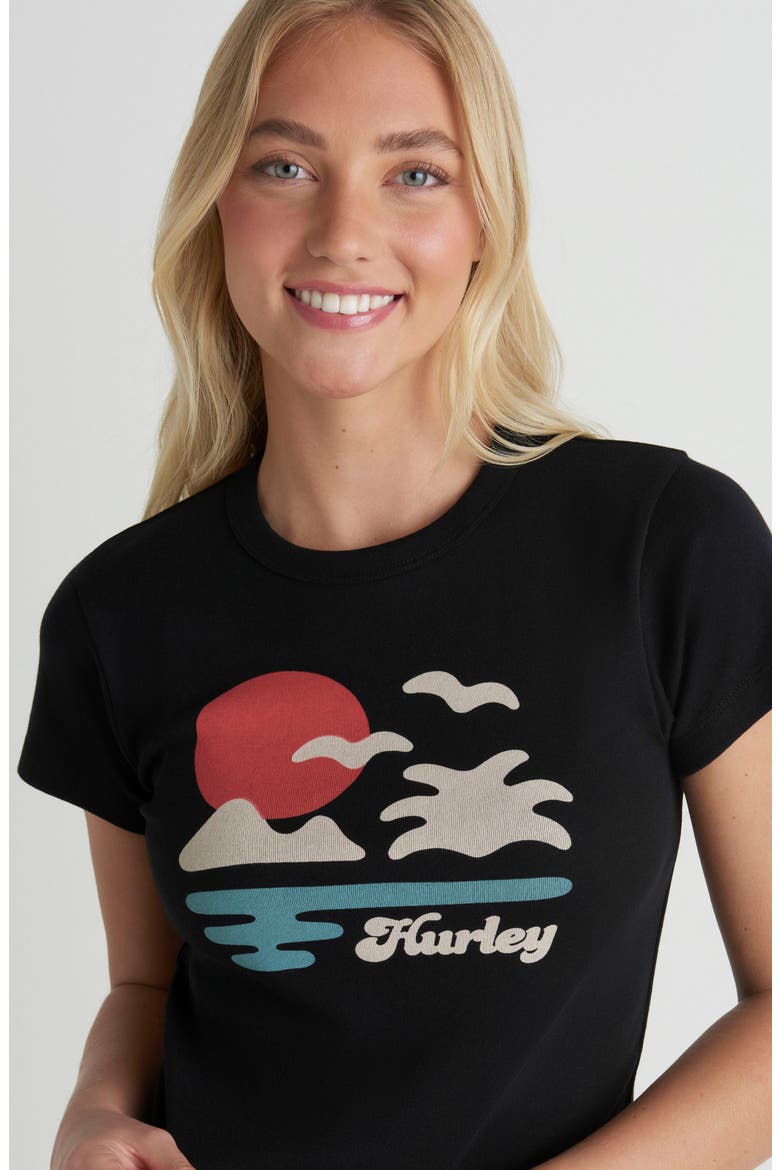 El Dorado Baby Tee, Alternate, color, BLACK