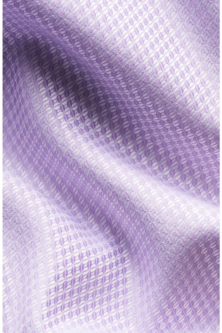 Contemporary Fit Textured Solid Dress Shirt, Alternate, color, LIGHT PURPLE