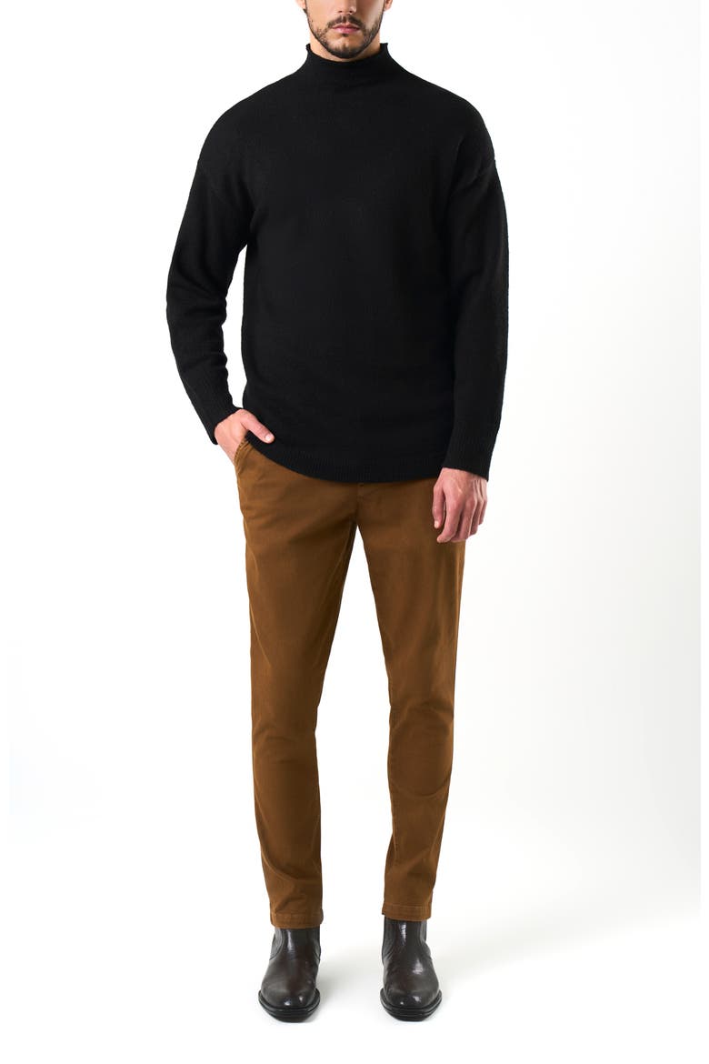 Sika Knit Sweater Two-Tone, Alternate, color, Black