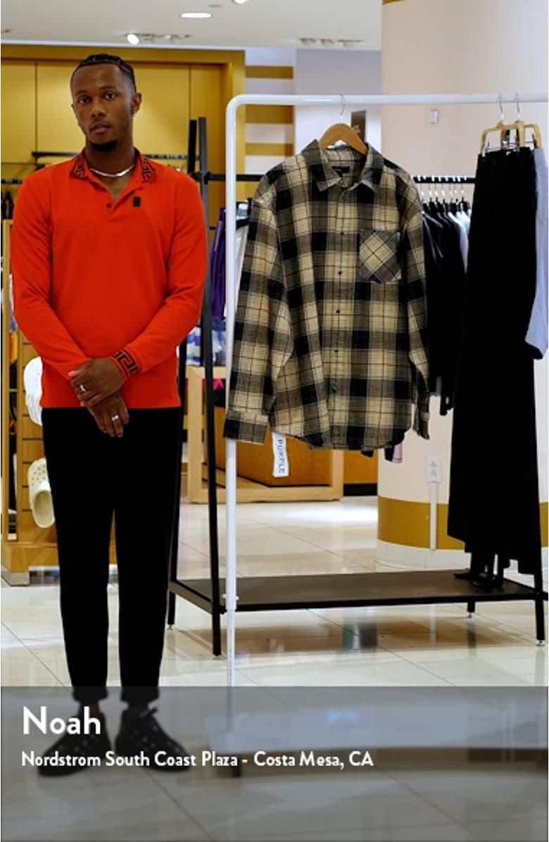 Oversize Plaid Snap-Up Western Shirt, sales video thumbnail