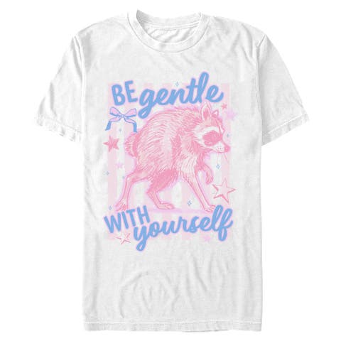 Men's Jimothy the Raccoon Be Gentle Short Sleeve T-Shirt