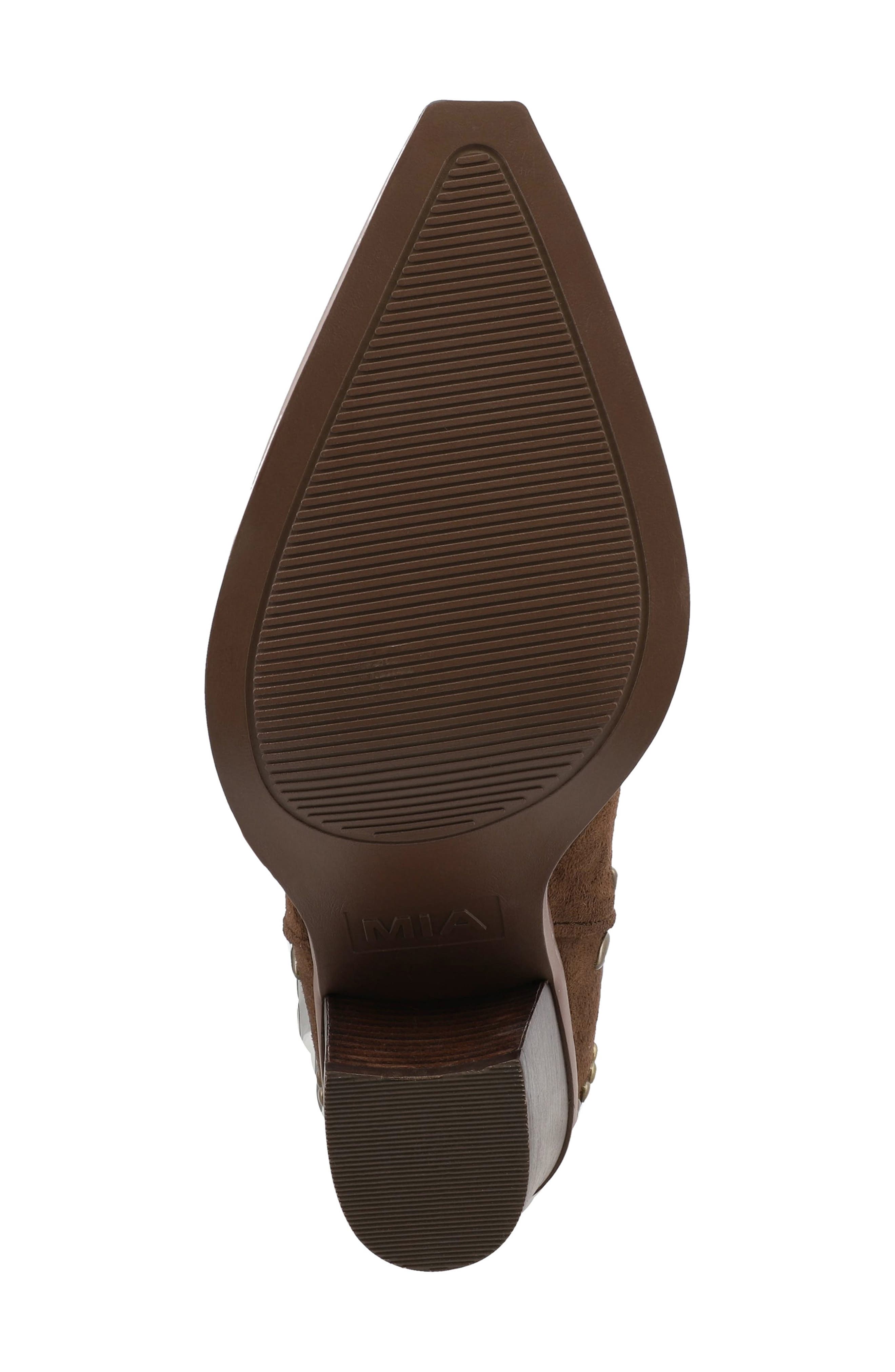 MIA Morgann Western Boot, Alternate, color, Chocolate