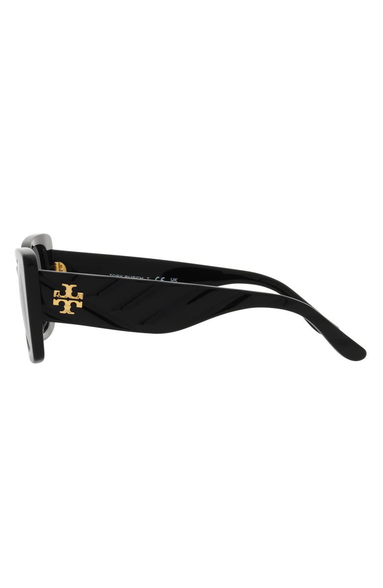 Tory Burch 52mm Irregular Sunglasses, Alternate, color, 