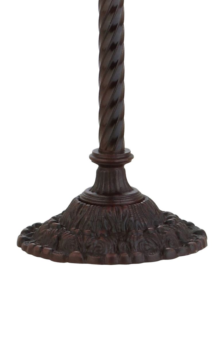 JONATHAN Y Moore Tiffany-Style 68.57" Torchiere LED Floor Lamp, Bronze, Alternate, color, Bronze