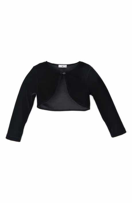 Kids' Stretch Velour Bolero