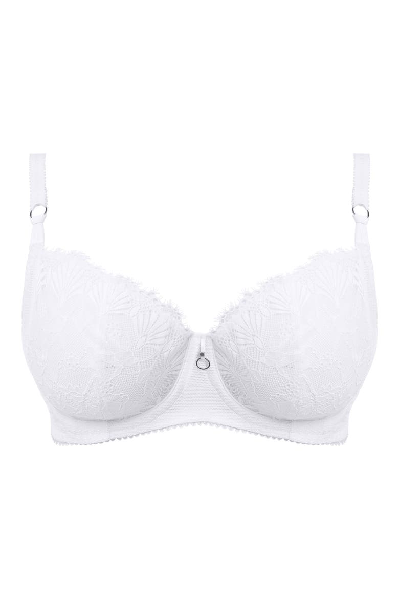 Fascinate Underwire Balconette Bra, Alternate, color, WHITE