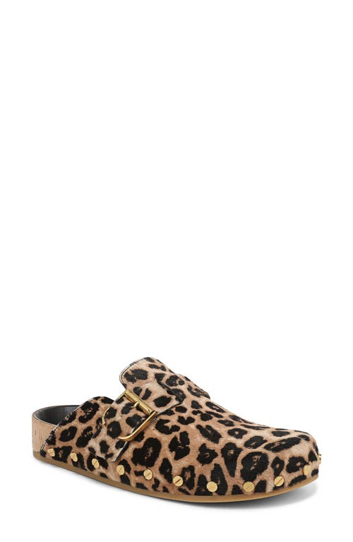 Veronica Beard Fern Clog In Animal Print
