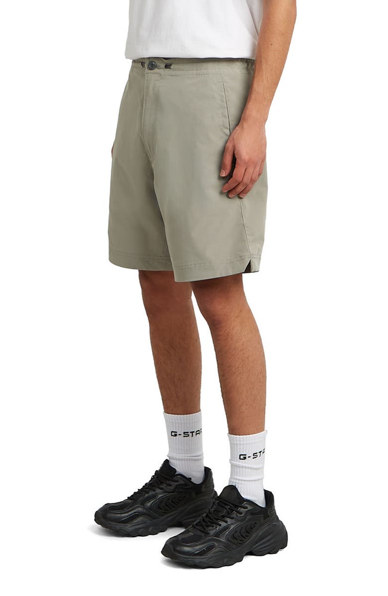 G-STAR Sport Trainer 2.0 Shorts, Alternate, color, Elephant Skin