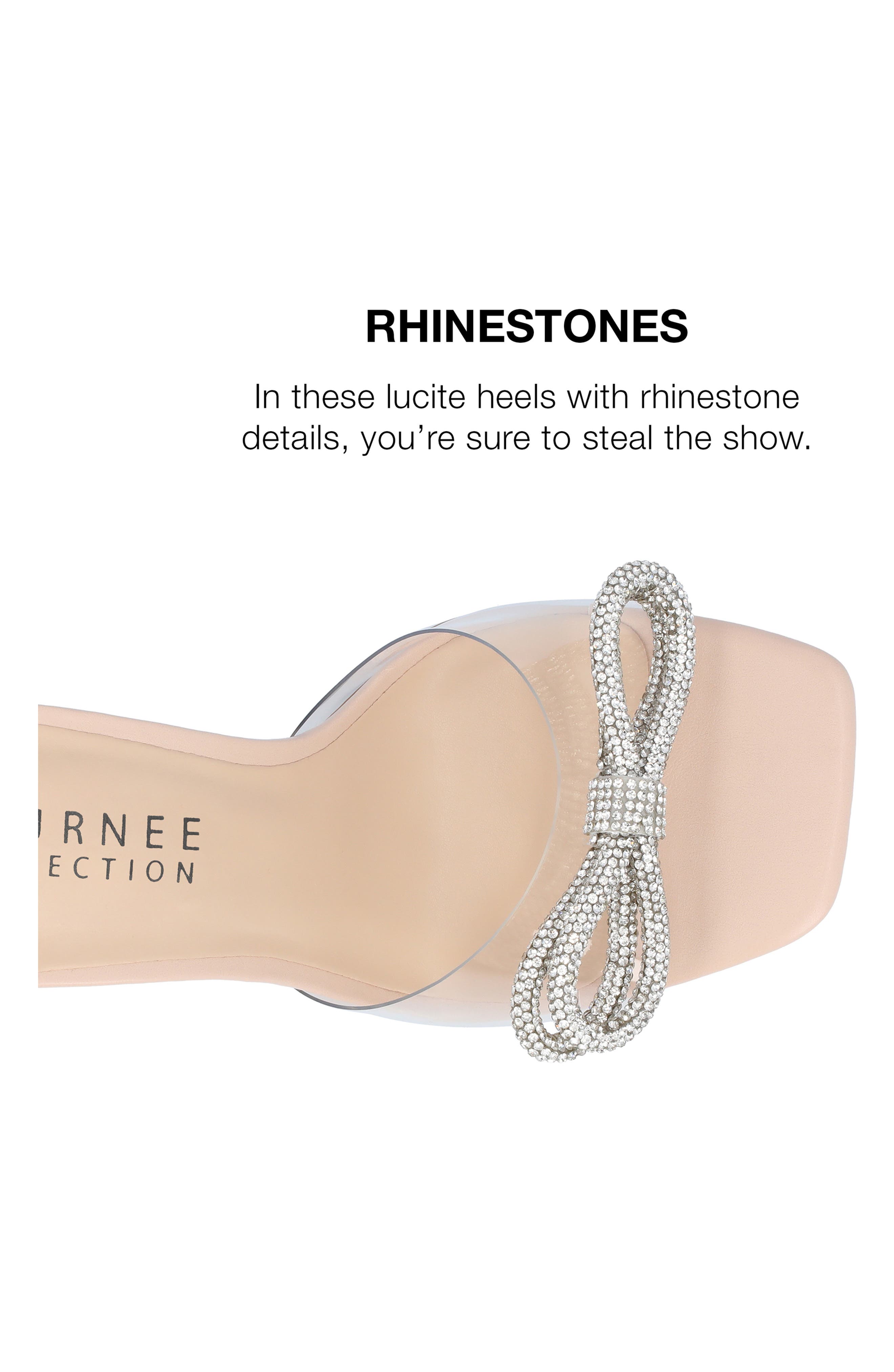 Fenella Embellished Clear Strap Stiletto Sandal, Alternate, color, NUDE