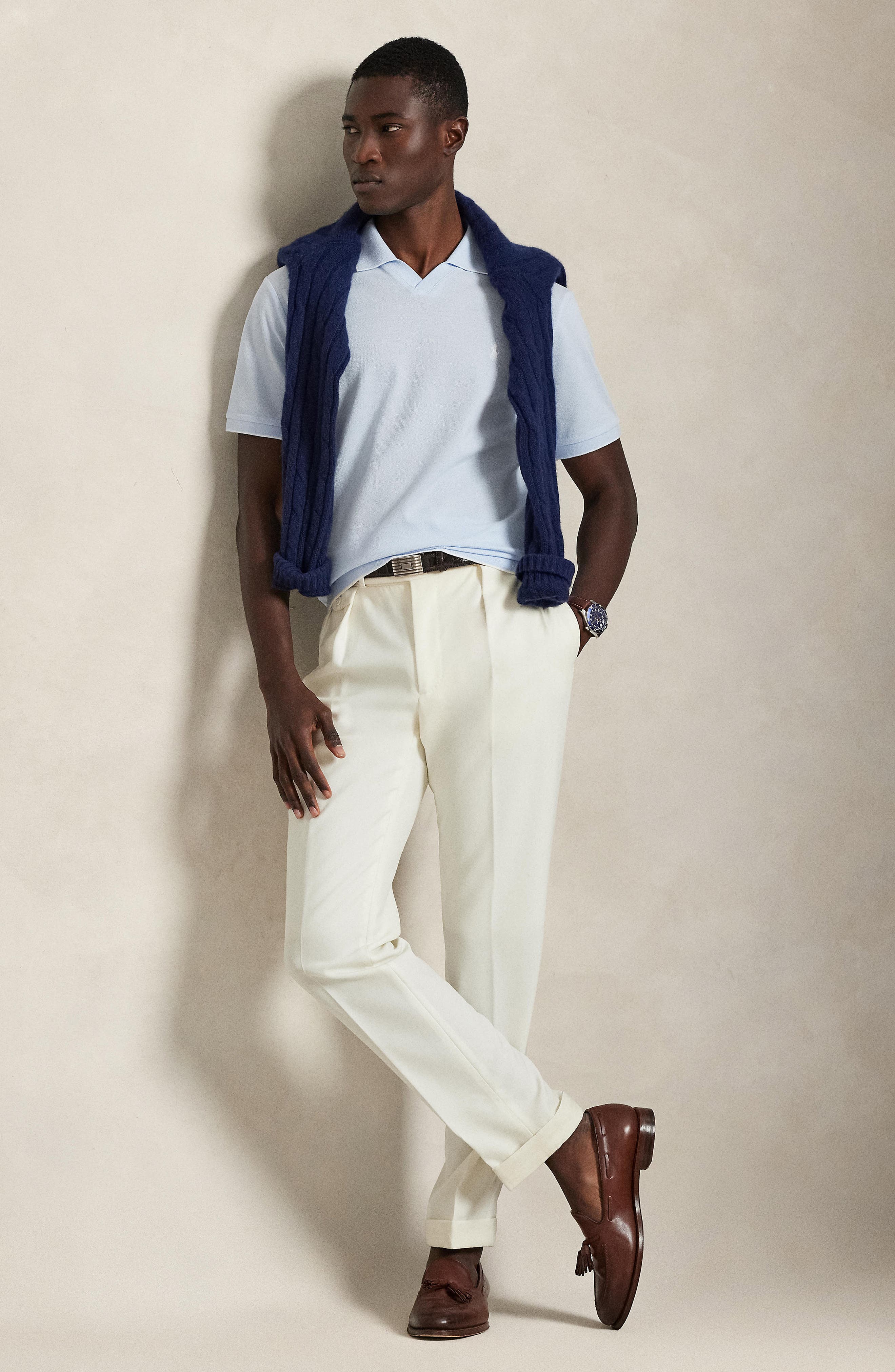 Polo Ralph Lauren Jacquard Mesh Polo — фото 6