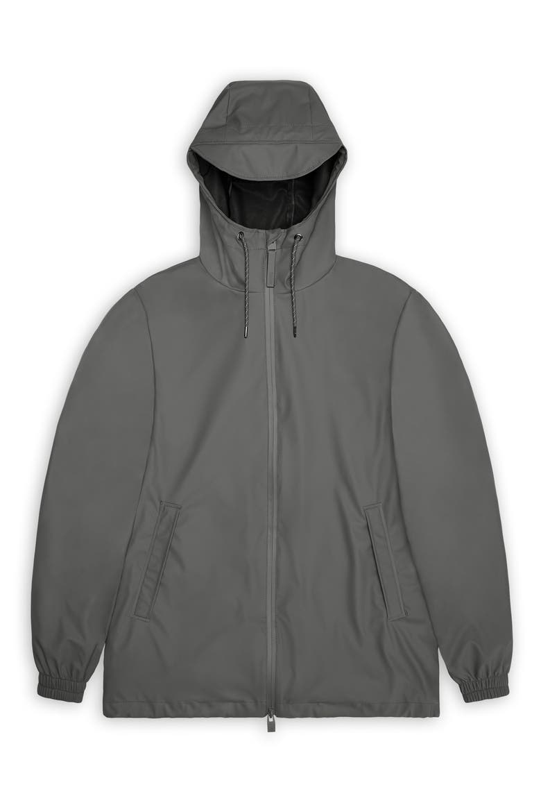 Storm Breaker Waterproof Rain Jacket, Alternate, color, GREY