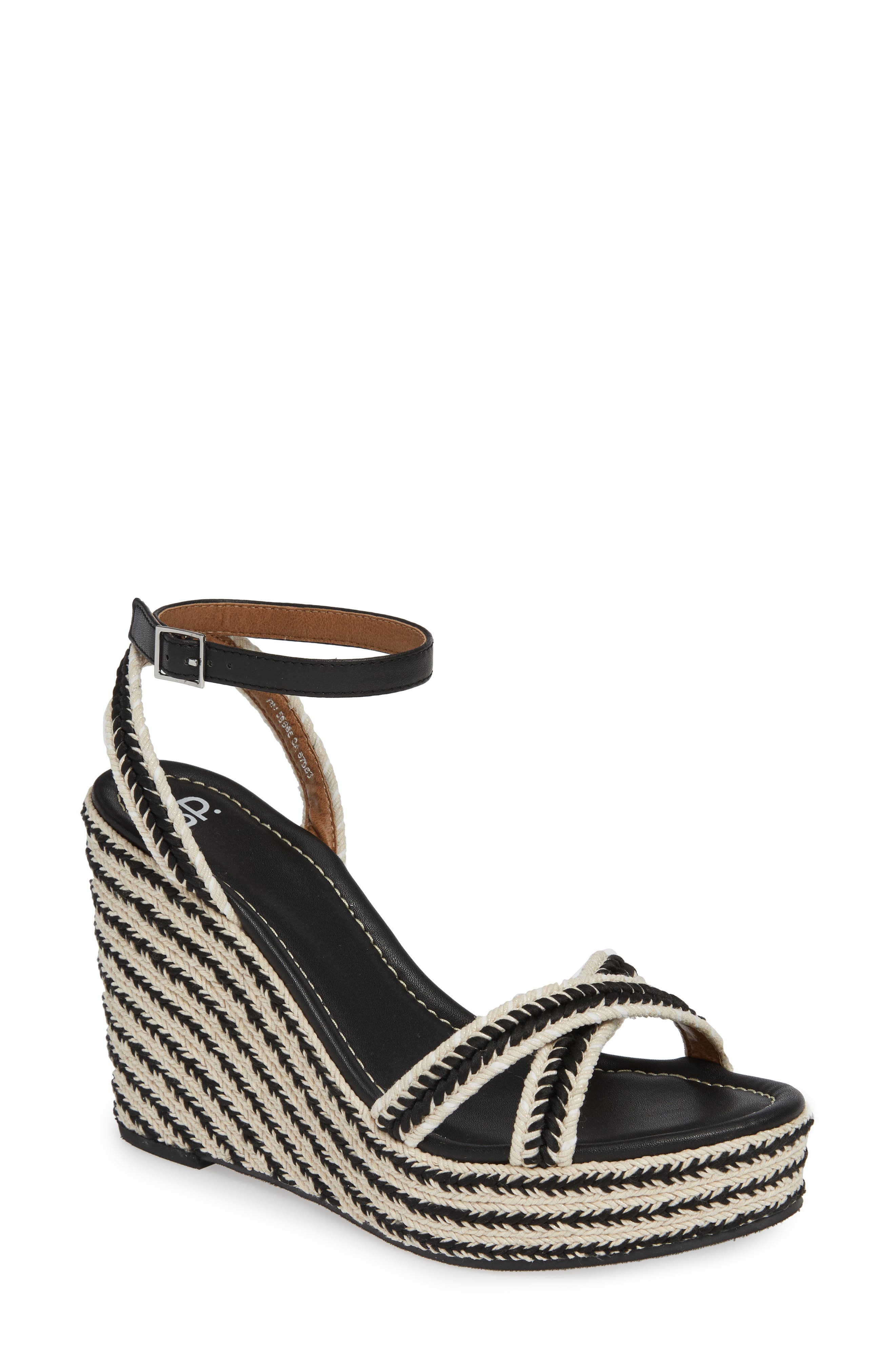 BP. Gabby Woven Wedge Sandal, Main, color, 