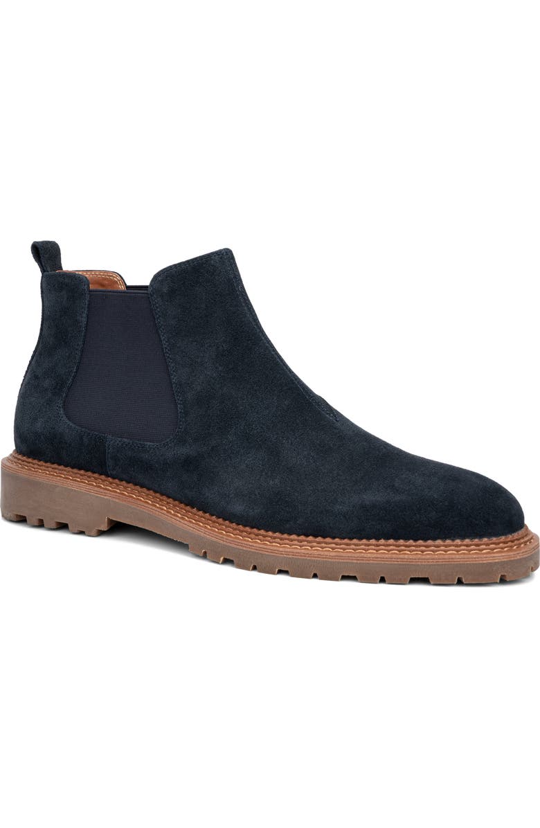 VINTAGE FOUNDRY Blaise Ankle Boot, Main, color, Navy