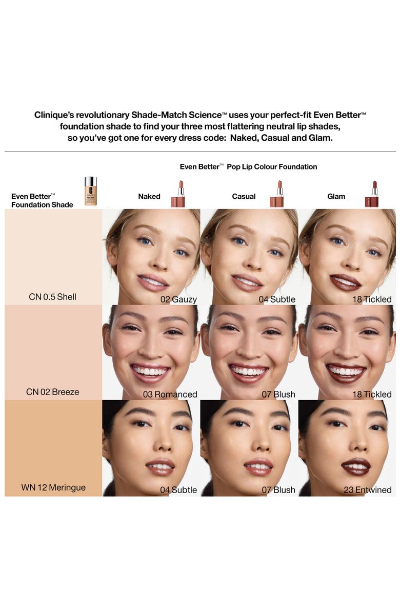 Even Better Pop Lip Color Foundation Lipstick, Alternate, color, 16 SATIN