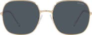 Prada 58mm Round Blue Light Blocking Glasses